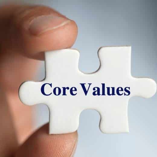 what are your values for a career