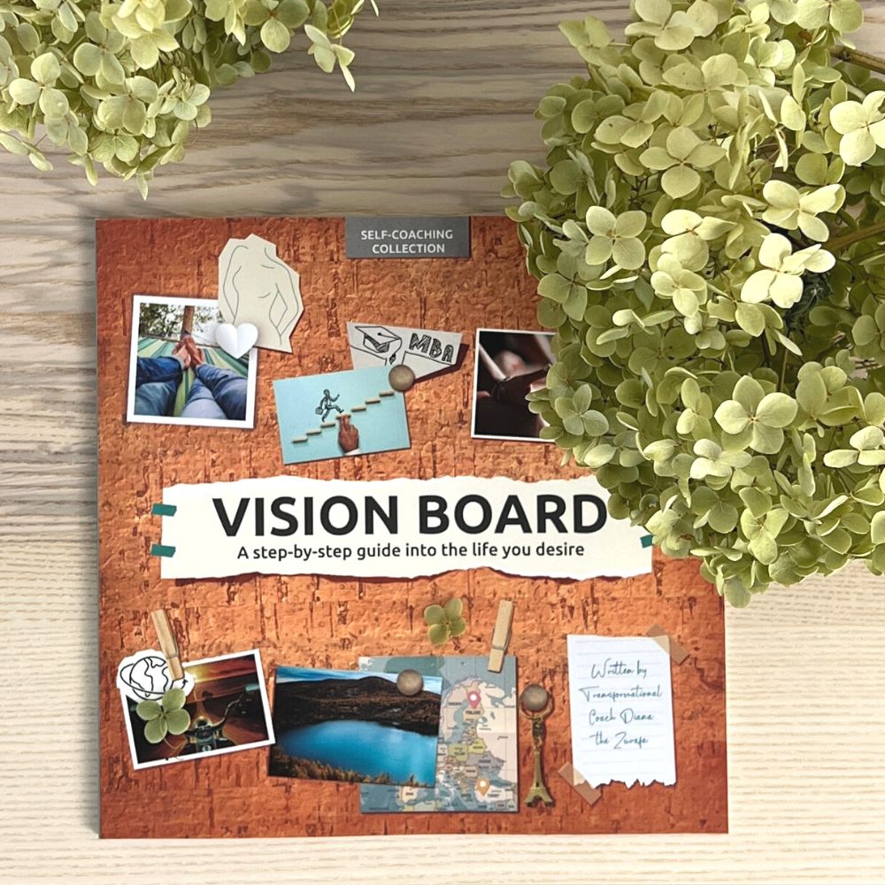 Vision Board Step-by-Step Guide Book - Self-Love Harbour