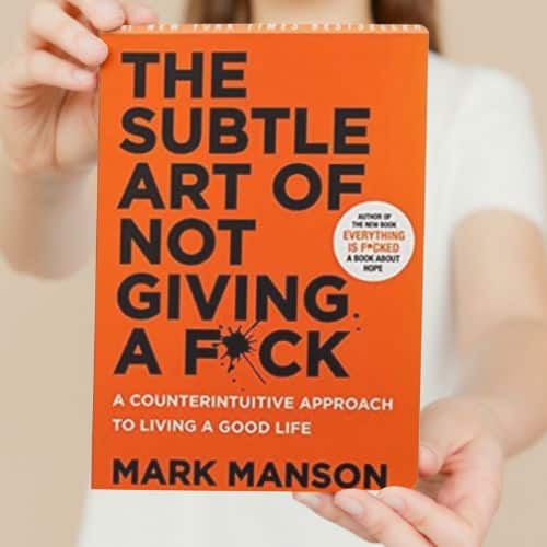 Book The Subtle Art of Not Giving a F*ck by Mark Manson